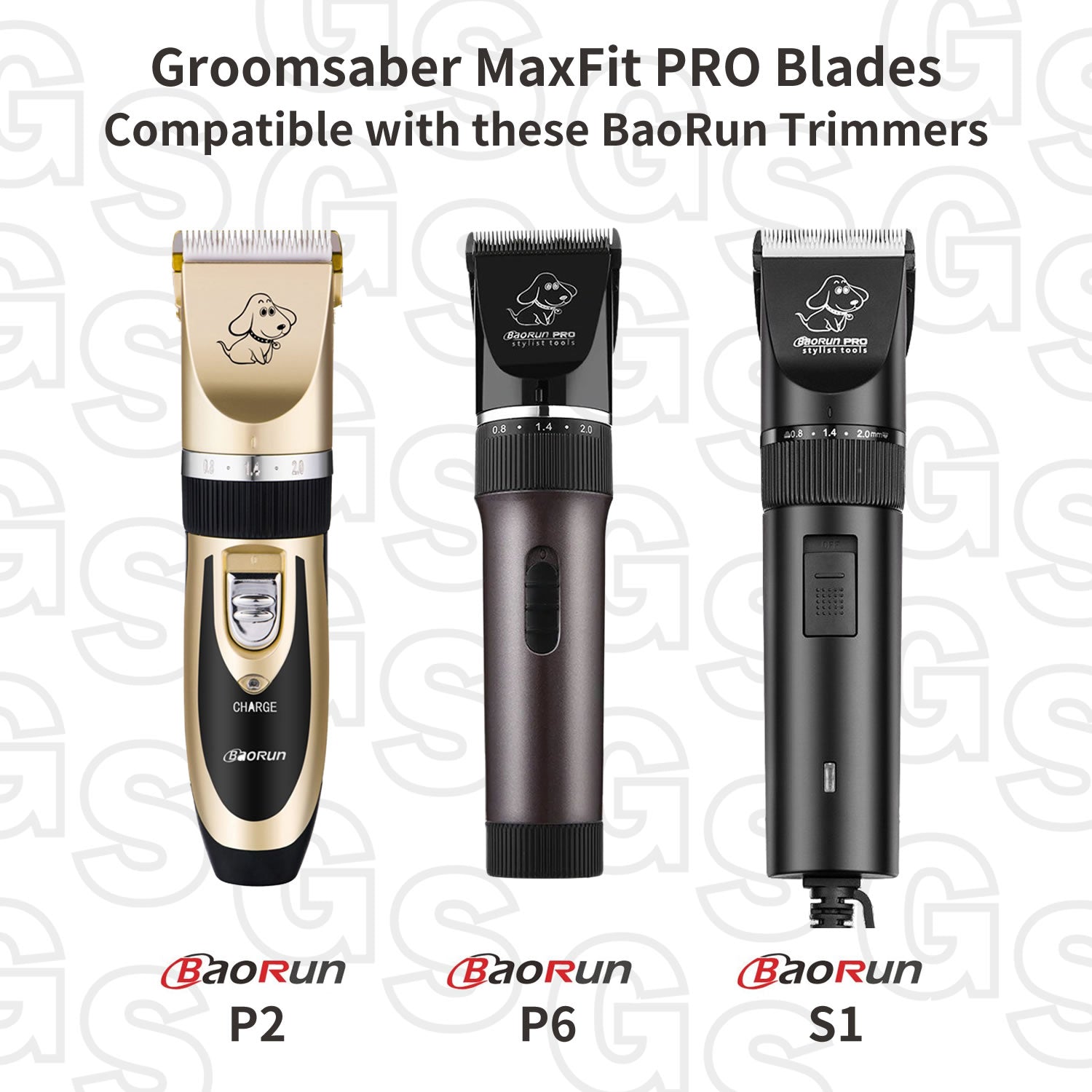 4F MaxFit PRO Dog Trimmer Blade (9.5 mm)